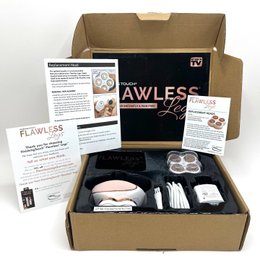 New In Box Finishing Touch Flawless Legs Hair Removal Device Electric Razor