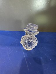 Snowman Sculptre W/ Box