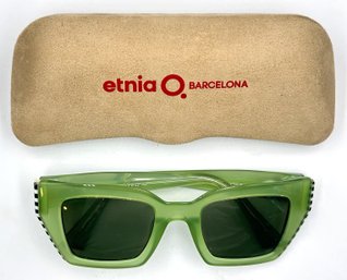 Etnia Barcelona Ritmo 48 Sun Glasses In Original Suede Case
