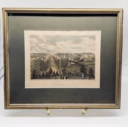 'As It Was' Vintage Framed Washington Landscape Print