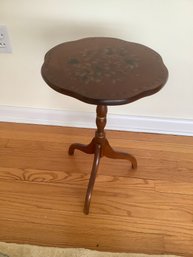 Vintage Hitchcock Scalloped Edge Table