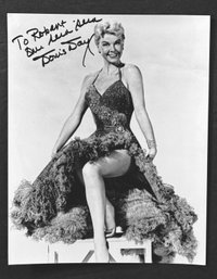 Doris Day Signed & Personalized Promotional Photograph