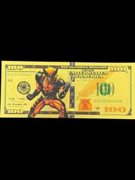 Wolverine Gold Foiled Bill