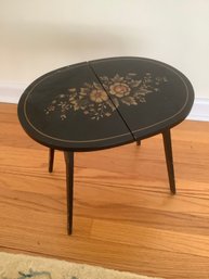 Vintage Hitchcock Stenciled Hinged Table