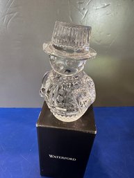 Snowman Sculpture W/box