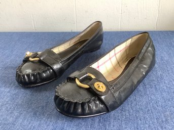 Black Coach Moccasins Size 7 #21