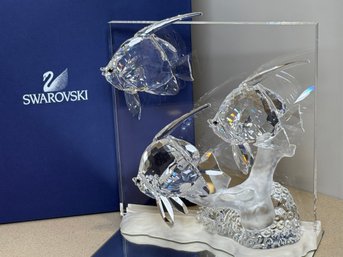 Swarovski Crystal 2007 Annual Edition 'Community Wonders Of The Sea' Figurine With Box
