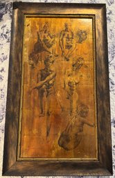 Framed Print Process Art