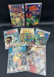 Grouping Of Bronze Age Ghost Related Comic Books- Good Names 20 Cent Covers