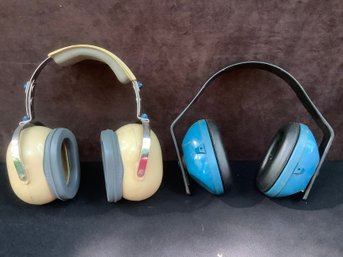 Pair Of Safety Earmuffs