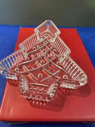 Christmastree Dish W/ Box