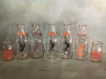Vintage Milk Bottle Lot #3