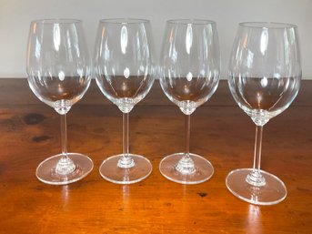 A Set Of Four Riedel Cabernet Wine Glasses (set 2 Of 2)