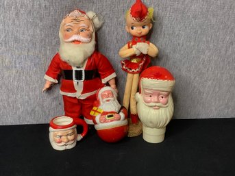 Vintage Christmas Decor Lot #1