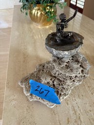 Bathing Man Stone Sculpture