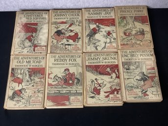 The Bedtime Storybooks By Thornton W. Burgess Set Of 8
