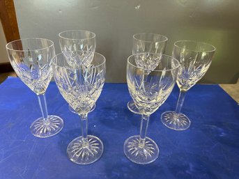 Patterns Of The Sea Set Of 6 Goblets   W/ Box