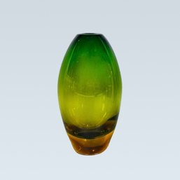 Vintage Flavio Poli Seguso Vetri Murano Glass Vase