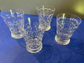 Set 6 Of Heritage Tumblers Mixed Patterns W/box