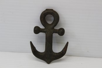 Quaint Little Black Decorative Anchor