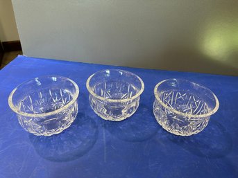 Set Of 3 4.5' Bowls Pattterns Of The Sea In Three Boxes