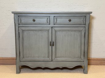 A Farmhouse Style Credenza Cabinet