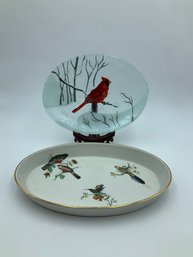 Bird Themed Platters