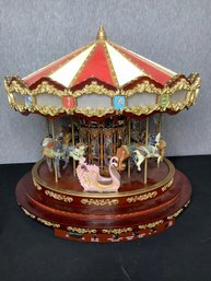 Vintage Mr. Christmas Marquee Deluxe Carousel