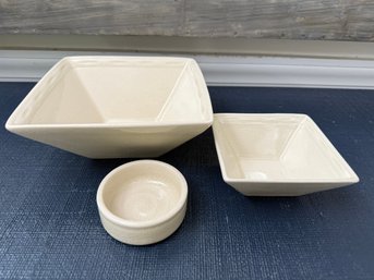 Simon Pearce Ceramic Trio