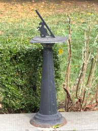 Historic Charleston Foundation Wrought Iron Garden Sundial