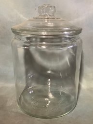 Large Glass Jar W/ Lid