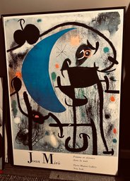 Vintage Femme Et Oiseux Large Miro Abstract Surrealist Gallery Print