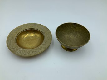 Pair Of Brass Bowls