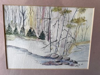 Original Watercolor Painting