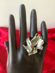 Alfred Karram Designer Sterling Silver Ring Size 7.5 #2