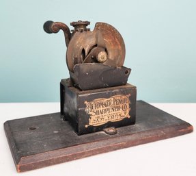 Antique Broadway NY Pencil Sharpener 1904