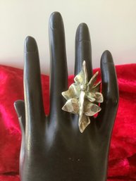 Alfred Karram Designer Sterling Silver Ring Size 7.5 #3