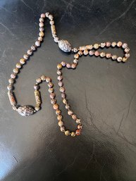 Stunning Tumbled Jasper  Necklace