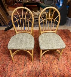 Vintage Bamboo Chairs