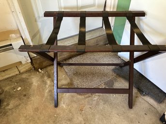 Wood Luggage Rack