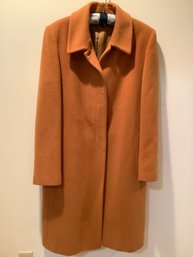 Ada Parini Orange Mohair & Wool Jacket #16