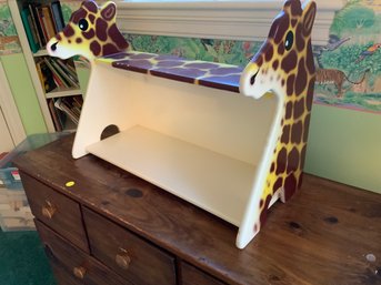 Adorable Giraffe Book Shelf