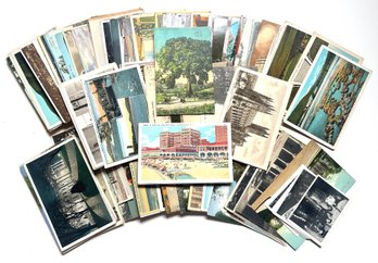 Over 150 Vintage Postcards, Some Posted With Messages, Some Unposted