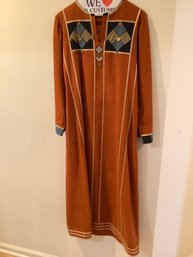 Josefa 100% Cotton Orange Traditional Dress #21