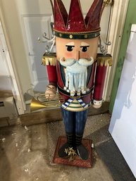 All Metal Red Soldier For Christmas  44'