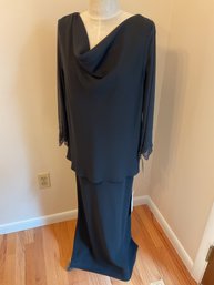 NWT Black Gown
