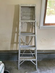 Sears Aluminum 5ft. Step Ladder ' Suburbanite'