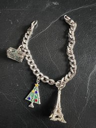 Sterling Silver Charm Bracelet