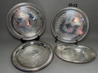 Vintage WM Rogers, Webster Wilcox Brandon Hall Silverplate Serving Pieces