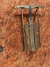 Vintage Wooden SpeedAway Snow Sled